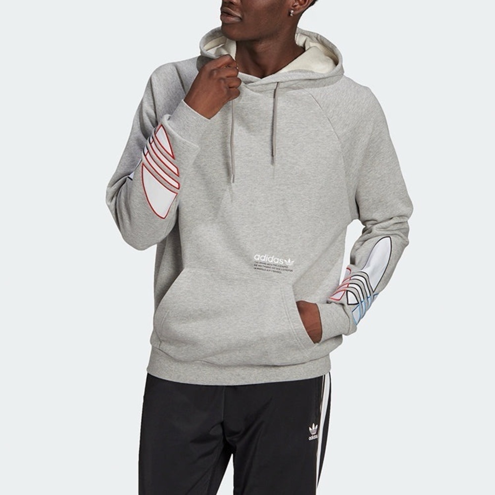 Adidas Adicolor Tricolor Trefoil Men's Hoodie